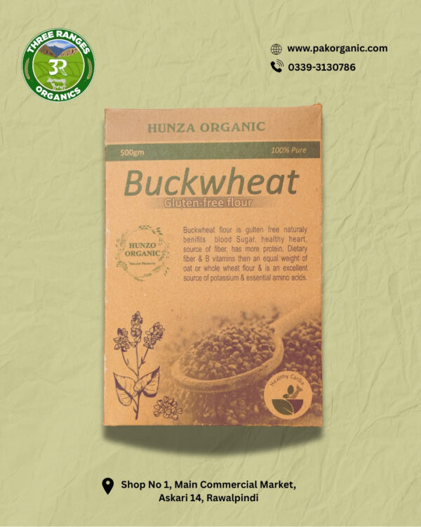 Buckwheat Flour (500g) – Gluten-Free