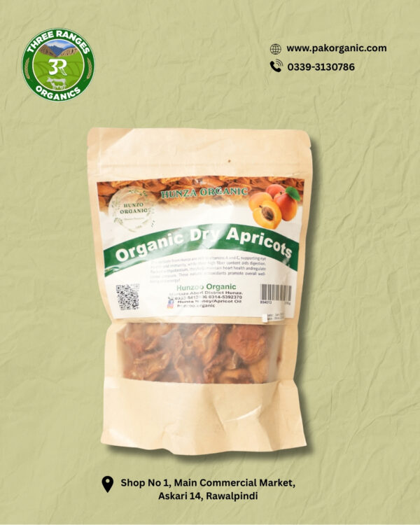 Dry Apricots (250g) – Organic