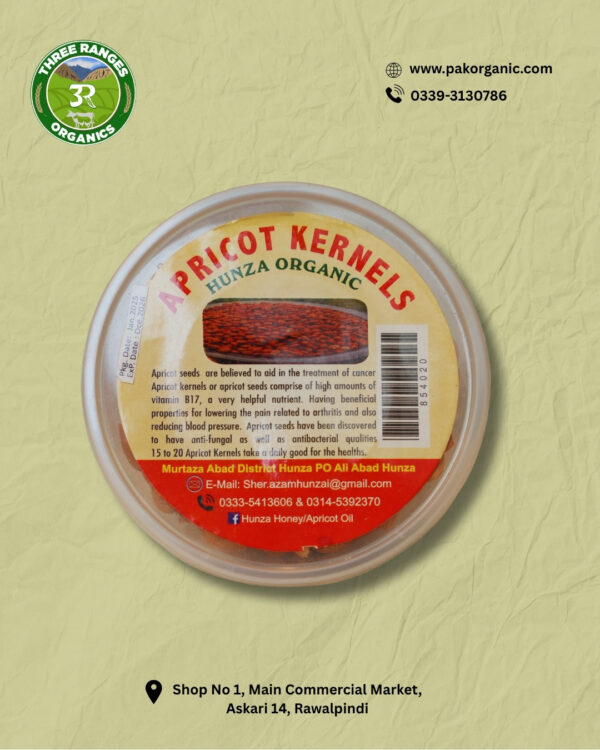 Apricot Kernels-Hunza Organics