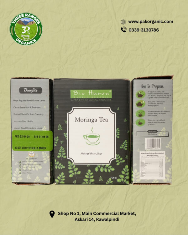 Moringa Tea (25g) – Bio Hunza Perfect Blend