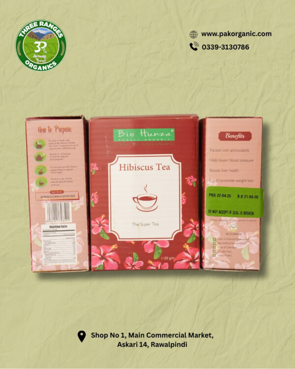 Hibiscus Tea (25g) – Bio Hunza Perfect Blend