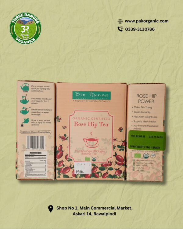 Rose Hip Tea (25g) – Organic Certified