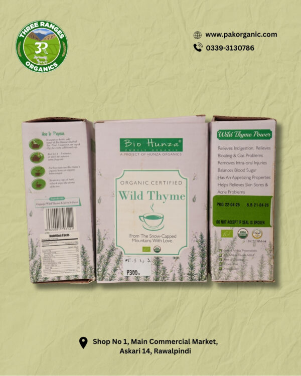 Wild Thyme Tea (25g)-Organic