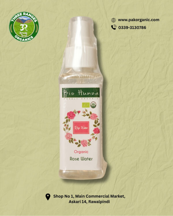 Rose Water – USDA Organic Certified