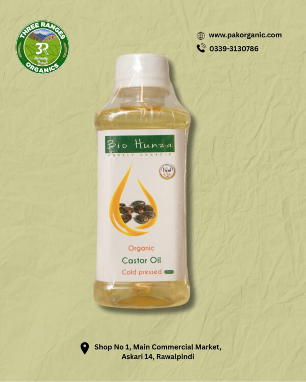 Castor Oil (235 ml) - Cold Pressed