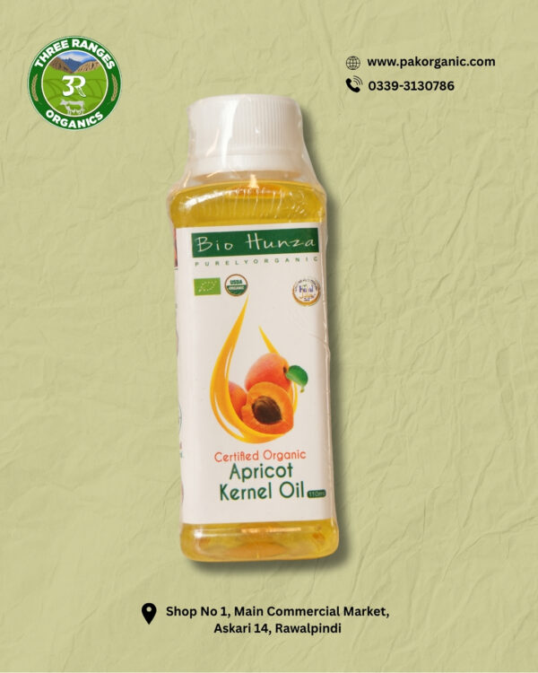 Organic Apricot Kernel Oil (235 ml)