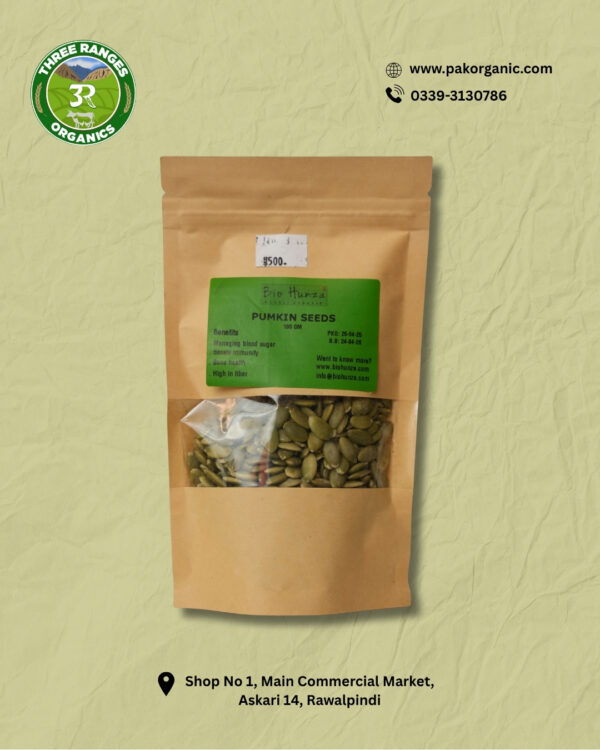 Pumpkin Seeds (100g) – 100% Natural