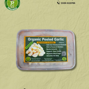 Organic Peeled Garlic (350g)
