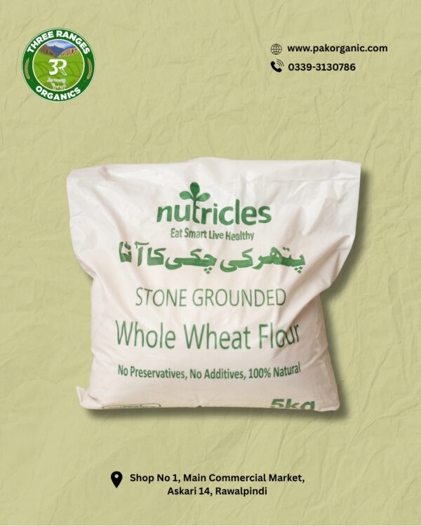 Whole Wheat Flour - Stone Grounded (5Kg)