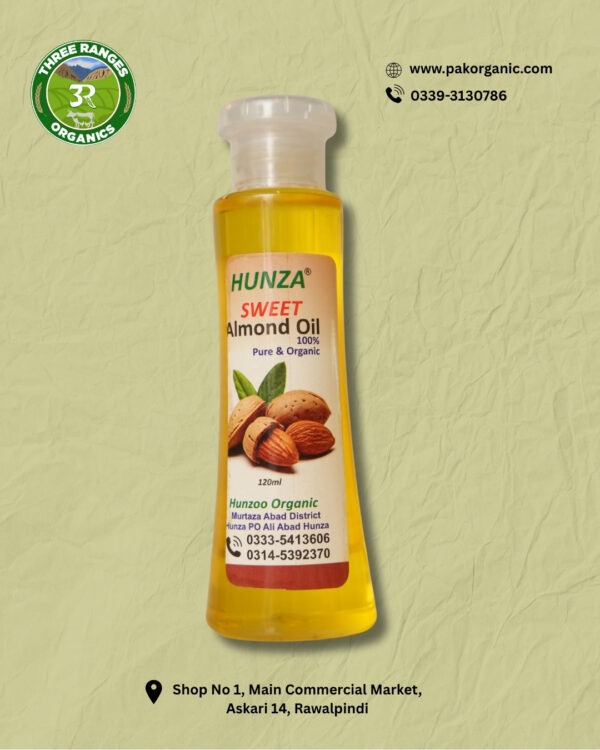 Sweet Almond Oil (120ml)