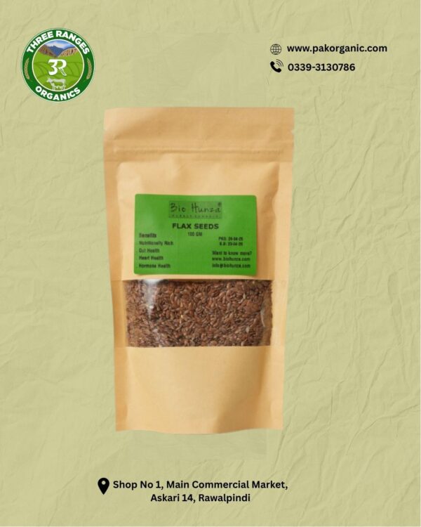 Flax Seeds (100g) – 100% Natural